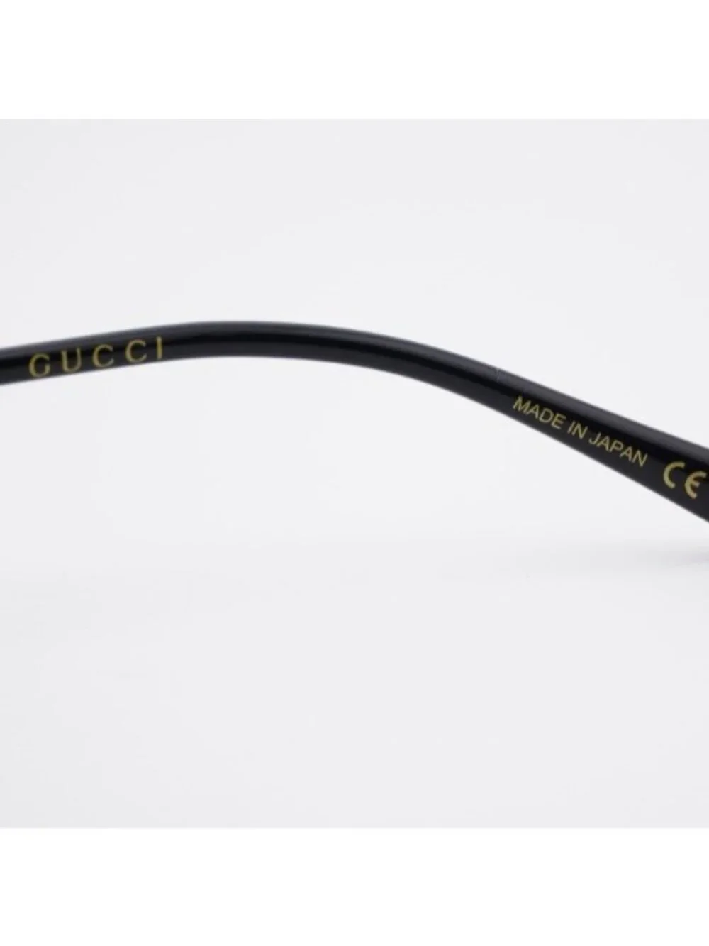Gucci GG1853O 001 Eyeglasses Gold with GG Pattern 54mm Cat Eye Frame